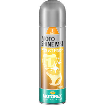 Motorex Moto Shine MS1; detail/ cleaner spray: