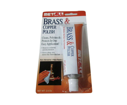 Met-All brass and copper polish; 2.5oz:
