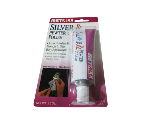 Met-All silver and pewter polish; 2.5oz:
