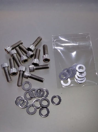 S&S rocker box top cover hardware kit; stainless steel: