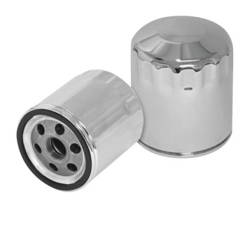 S&S Oil Filter: Twin Cam / M8: Chrome or Black