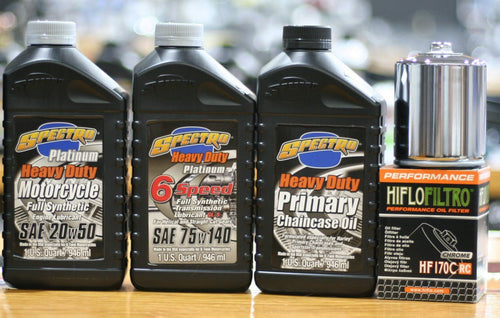 (Full Synthetic) 20/50 Service Kit: '07-'16 FXST; FLST; '06-'16 FXD; FLD: