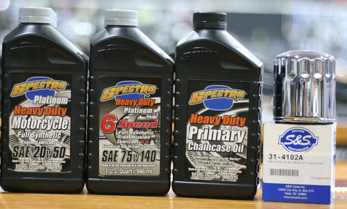 (Full Synthetic) 20/50 Service kit: Late '07-'10 Big Dog