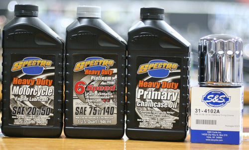 (Petroleum)20/50 Service Kit: '94-'04 Big Dog; '89-'99 Harley FLST/ FXST/ FXD; American Ironhorse: