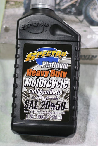 Spectro Heavy Duty Platinum Full Synthetic 20/50 Engine Oil, 1 US Qt
