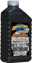 Load image into Gallery viewer, ( case ) Spectro Heavy Duty Platinum Full Synthetic 20/50 Engine Oil, 12 U.S qts: