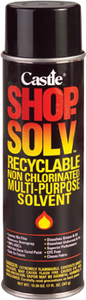 CASTLE® SHOP SOLV™: non-chlorinated multi-purpose solvent: